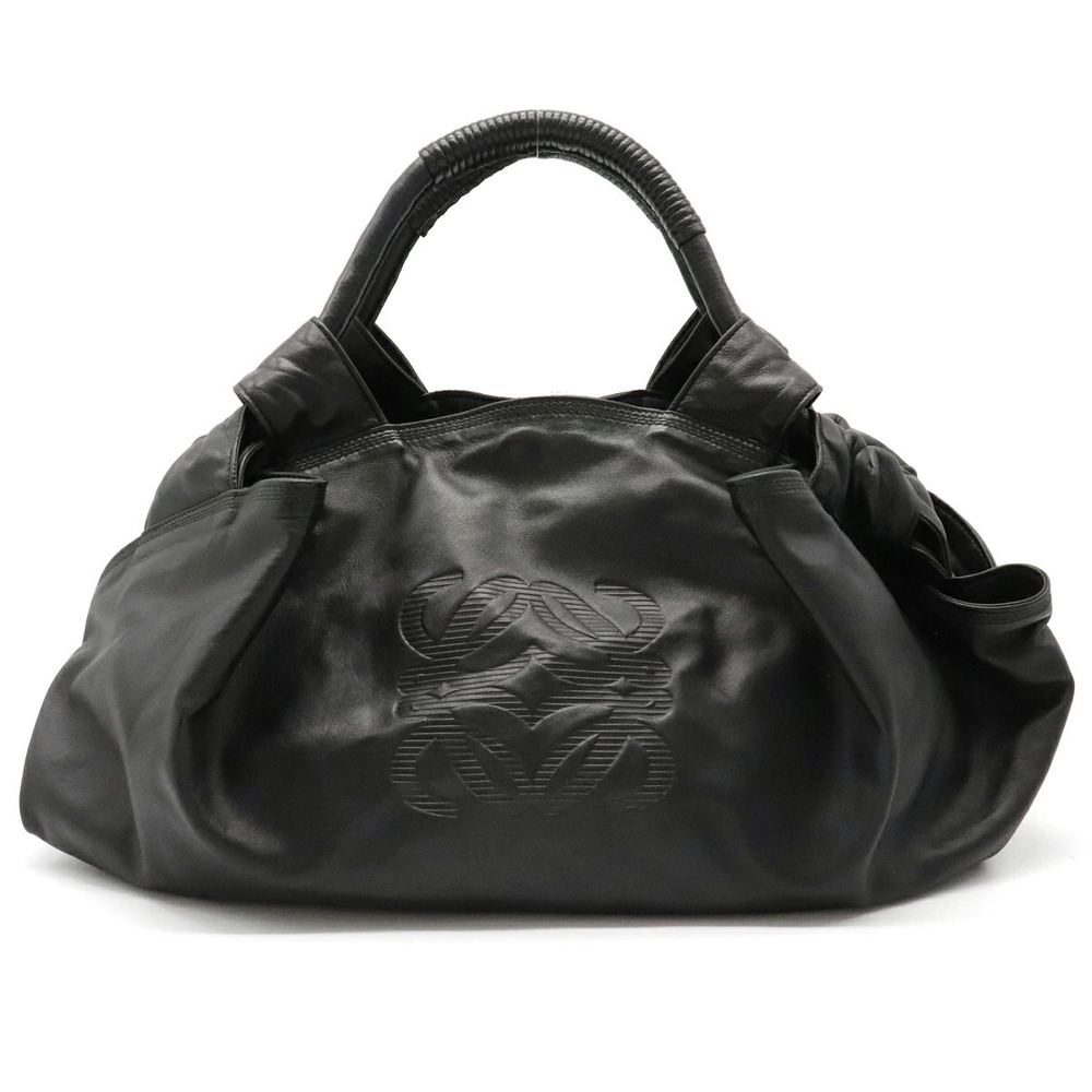 Loewe Anagram Nappa Aire Mistral Handbag Leather Black